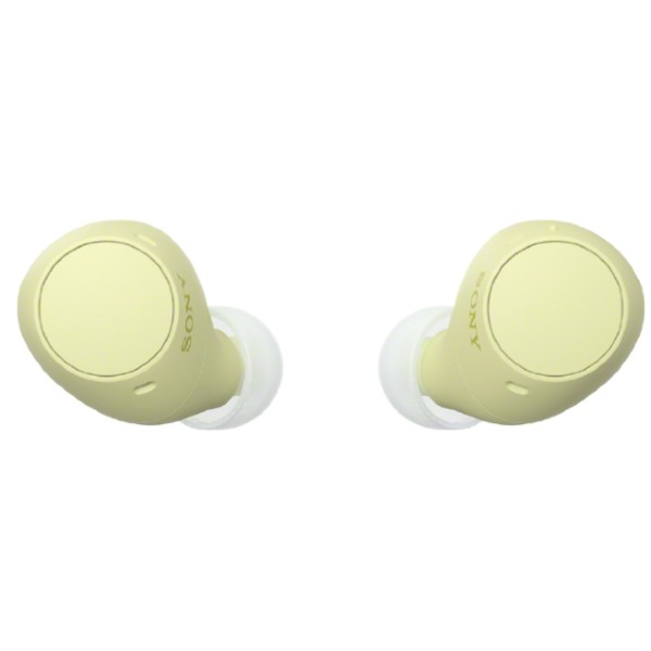 אוזניות אלחוטיות Truly Wireless דגם WF-C510 סוני SONY צהוב