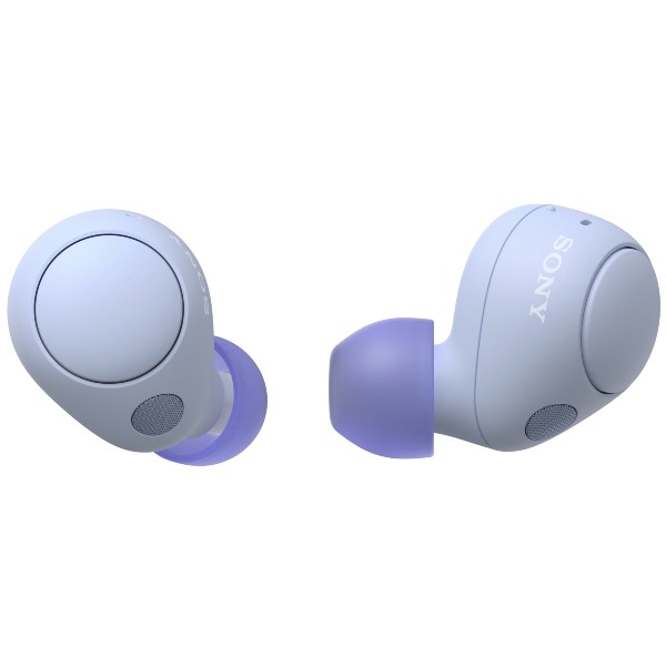 אוזניות אלחוטיות עם ביטול רעשים דגם SONY WF-C700NV סוני סגול