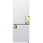 מקרר מקפיא תחתון 401 ליטר דגם AIWA AI-NF5800-GLS-WHT איווה זכוכית לבנה