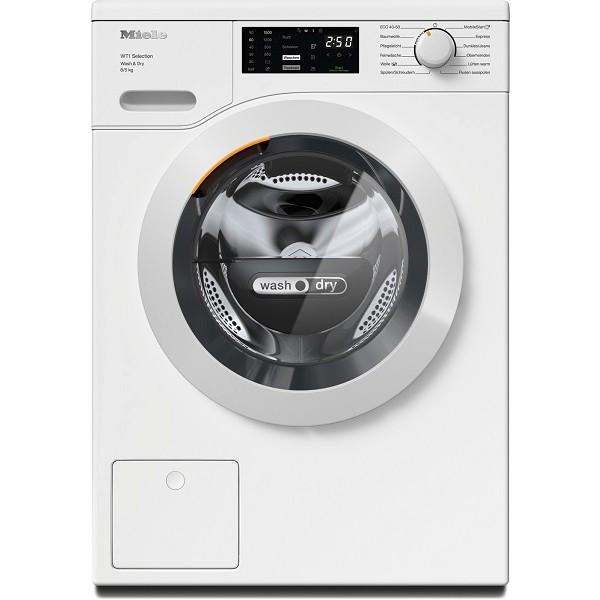 מכונת כביסה משולבת מייבש 8/5 ק&quot;ג דגם Miele WTD163WCS מילה לבן