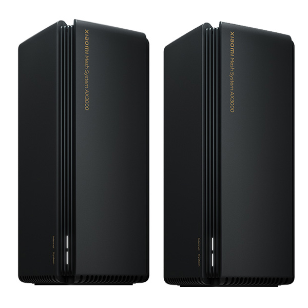 זוג ראוטרים 3000Mbps דגם Xiaomi Mesh System AX3000 שיאומי