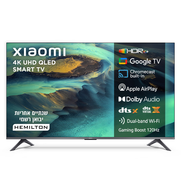 טלוויזיה &quot;43 4K Ultra HD QLED דגם L43MB-APME שיאומי Xiaomi TV A Pro