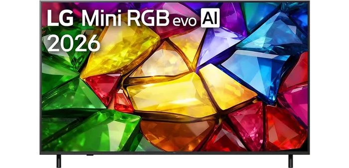 טלוויזיה חכמה "65 Mini RGB evo AI 4K דגם LG 65MRGB85B6C