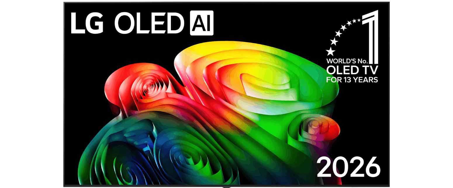 65 אינץ' LG OLED B6 טלוויזיה חכמה K4, 120 הרץ, webOS26 דגם: OLED65B66LA