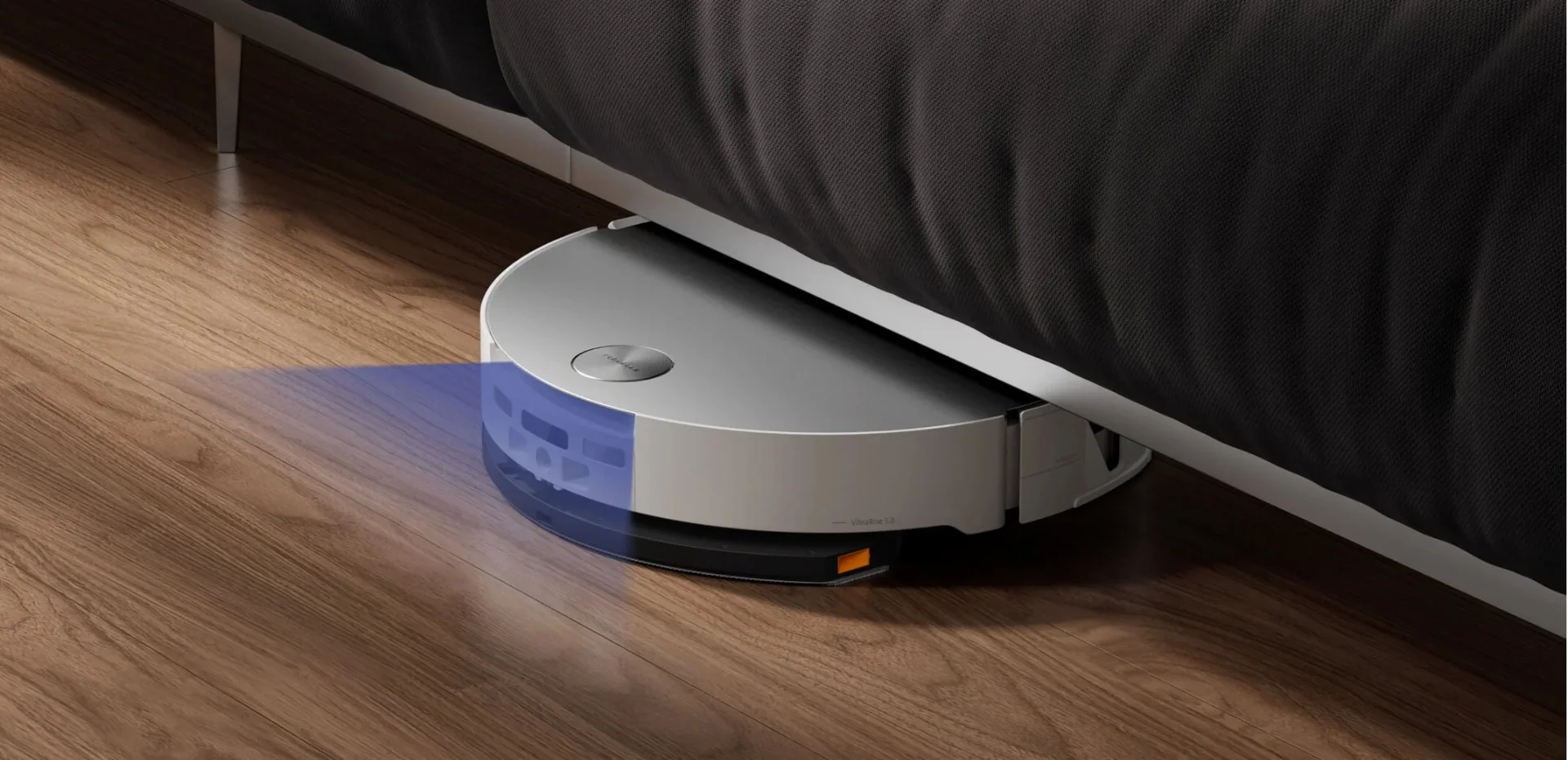 שואב אבק רובוטי שוטף דגם ROBOROCK SAROS 20 SONIC רובורוק שחור