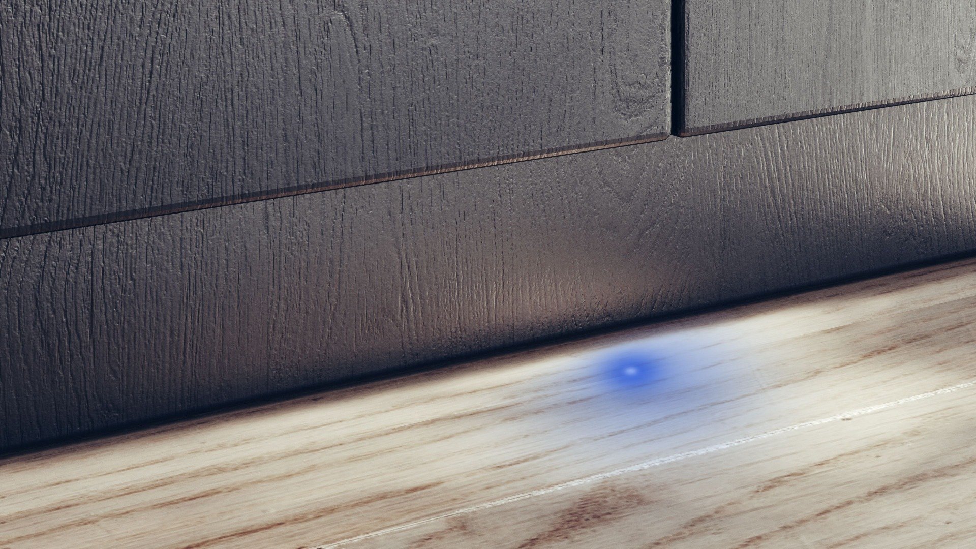 InfoLight - נקודת אור המוקרנת על הרצפה לחיווי כשהמדיח פועל