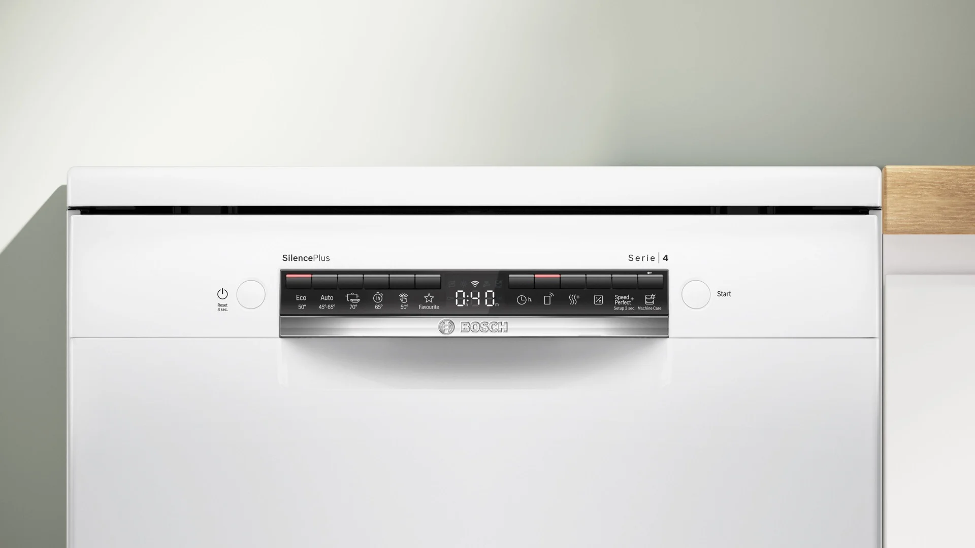 מדיח כלים רחב 60 ס"מ דגם BOSCH SMS4HKW08E בוש לבן