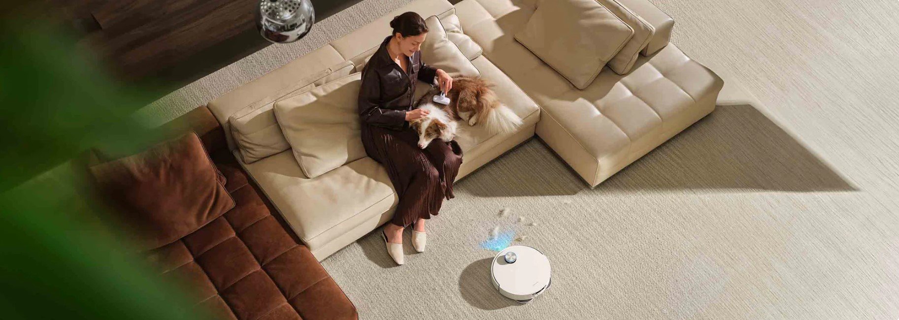 עוצמת שאיבה 35,000PA שליטה קולית ואפליקציה מותאמת אישית לניקיון יסודי