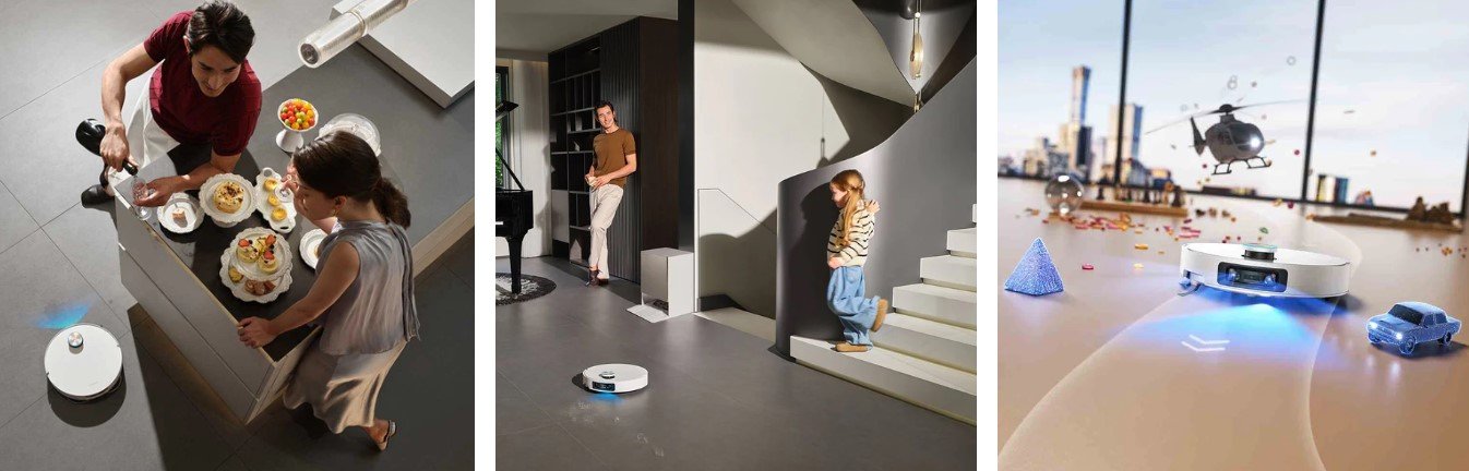 שואב אבק רובוטי שוטף ומקרצף דגם DREAME X60 Ultra Complete דרימי לבן