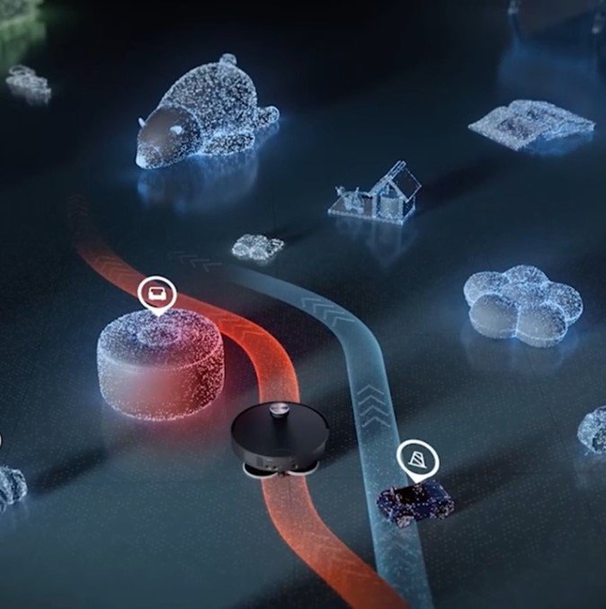 זיהוי מכשולים וניווט מדויק -ניקוי מושלם עד הפינות