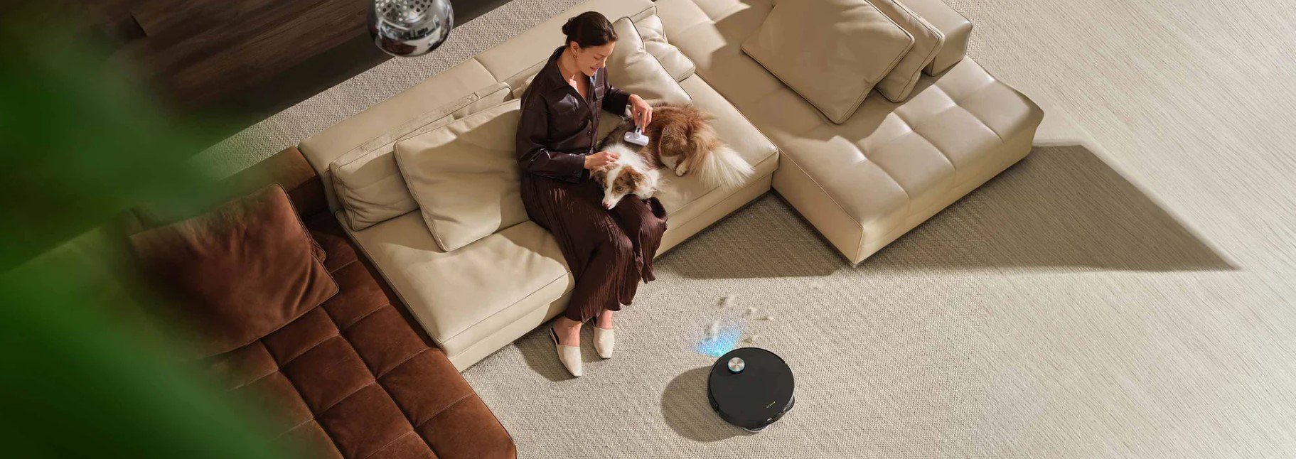 עוצמת שאיבה 35,000PA שליטה קולית ואפליקציה מותאמת אישית לניקיון יסודי